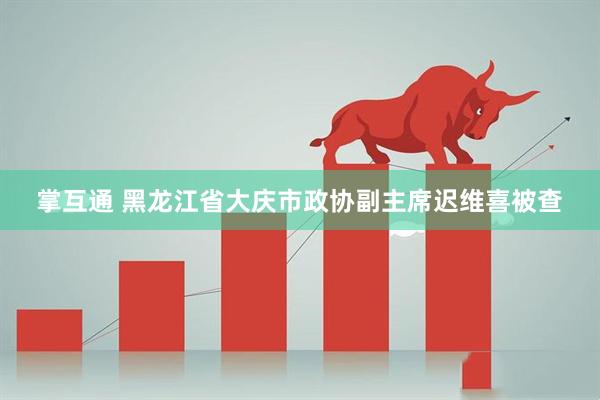 掌互通 黑龙江省大庆市政协副主席迟维喜被查